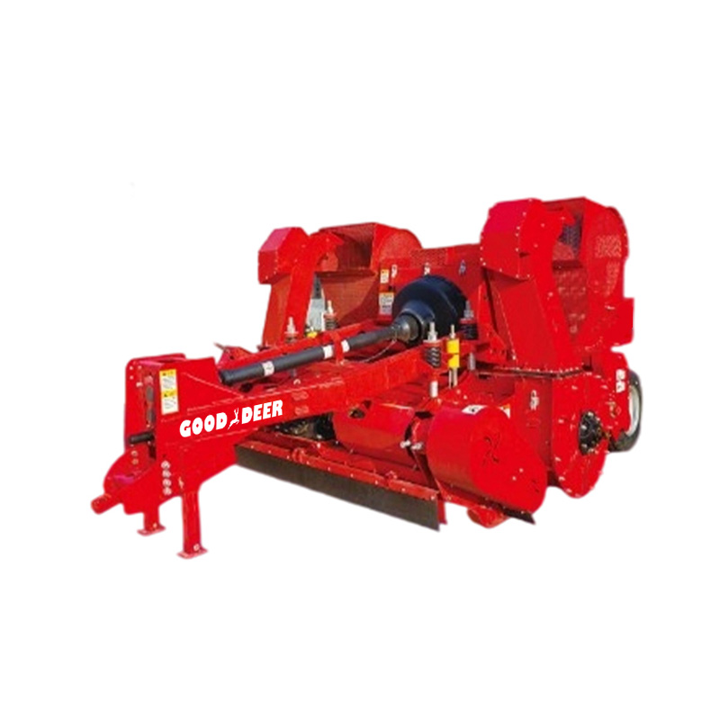 Automatisk ballepresser til halmknusning