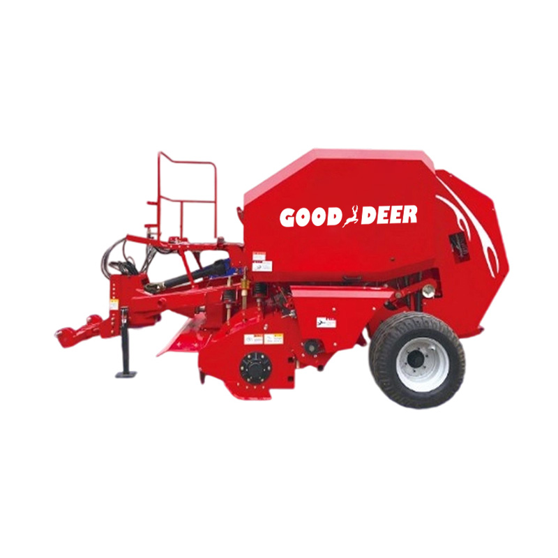 Ensilagehalm rundballepresser