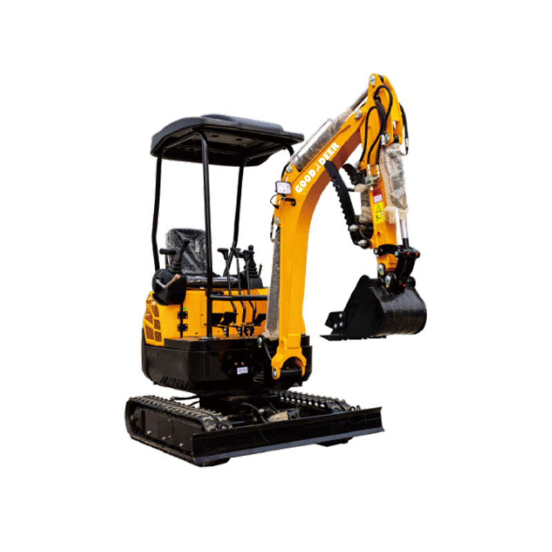 Haleløs drejbar crawler minigraver